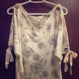 Soft floral shirt